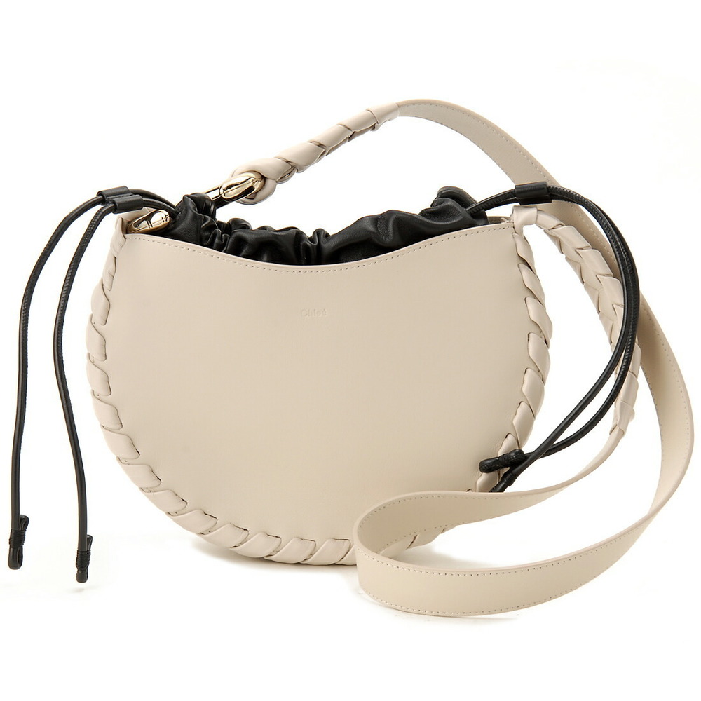 Chloe Shoulder Bag Leather Small Hobo